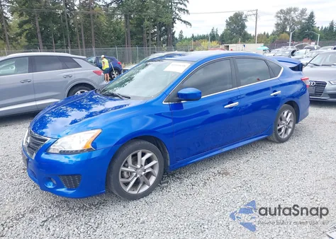 2013 Nissan Sentra Sr from USA, damaged, VIN 3N1AB7AP8DL693611